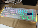 達爾優(yōu)（dareu）COOL68/60磁軸鍵盤(pán)RT電競游戲機械鍵盤(pán)8K回報率熱插拔RGB雙驅動(dòng)無(wú)畏契約COOl68  云海藍 曬單實(shí)拍圖