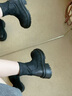 MANTENER GRAN英倫風(fēng)馬丁靴女6.5CM厚底增高短靴粗跟彈力靴 MG女鞋 黑色 現貨 36 曬單實(shí)拍圖
