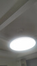美的（Midea）風(fēng)扇燈餐廳吊扇燈led臥室燈隱形扇葉遙控三防燈具熟睡風(fēng)包安裝 曬單實(shí)拍圖
