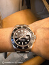 勞力士（ROLEX）潛航者型系列瑞士男表綠水鬼黑水鬼自動(dòng)機械41mm間金水鬼男士腕表 黑水鬼m126610ln-0001 曬單實(shí)拍圖