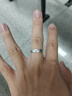 中國黃金（CHINA GOLD）S925銀戒指男女款可愛(ài)小貓和小狗情侶對戒教師節生日禮物送女友 【今/次日達】玫瑰禮盒+戒指一對 曬單實(shí)拍圖