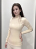 莫代爾半高領(lǐng)保暖內衣女士套裝秋冬加厚加絨打底內穿秋衣秋褲女套裝冬天 YR835女-摩卡色 【套裝】 M （95-110斤） 曬單實(shí)拍圖