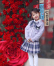 G.DUCKKIDS小黃鴨女童秋裝套裝學(xué)院套裙兒童jk套庫洛米百褶裙兩件套秋季衣服 庫洛米長(cháng)袖開(kāi)衫三件套 130 尺碼7~8歲【120-130cm】 曬單實(shí)拍圖