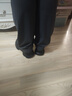 百麗厚底增高健步鞋男25秋新抓紋牛皮戶(hù)外休閑運動(dòng)鞋A2215CM5【預售】 黑色 44 (270mm) 曬單實(shí)拍圖