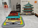 萬(wàn)格（wange）兒童積木中國古建筑模型拼裝玩具高難度成人榫卯斗拱結構立體拼圖 陜西西安鐘樓1116小顆粒 6歲生日禮物送禮|大型3D擺件紀念 曬單實(shí)拍圖