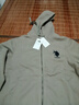 U.S. POLO ASSN.保羅衛衣男春秋長(cháng)袖T恤上衣休閑打底衫衛衣連帽外套 卡其 XL  曬單實(shí)拍圖