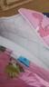 零零豬純棉兒童睡袋防踢被子神器5-10歲3-6歲1-3歲大童寶寶春秋冬季 純棉粉色小恐龍 120cm（3-6歲）秋冬加厚 曬單實(shí)拍圖