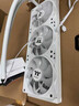Thermaltake（Tt）鋼影 冰霜360 一體式CPU水冷散熱器 白色（4寸全面屏/ARGB風(fēng)扇/360冷排/多平臺） 曬單實(shí)拍圖