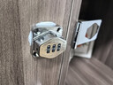 迪普爾柜門(mén)鎖扣密碼鎖免打孔冰箱鎖防盜抽屜鎖雙開(kāi)柜子文件柜插銷(xiāo)鎖具 曬單實(shí)拍圖