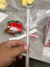 星坊 一次性吸管 粗吸管獨(dú)立包裝 嬰兒食品級(jí)可折彎吸管12*210mm 60支 曬單實(shí)拍圖