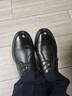 海瀾之家HLA皮鞋男秋冬英倫頭層牛皮鞋子男士正裝商務(wù)休閑鞋男 T342黑色40 曬單實(shí)拍圖