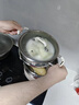DEATKN德國無(wú)涂層陶瓷16L不銹鋼加深湯鍋家用電磁爐蒸煮燉鍋雙耳蒸鍋【20cm湯鍋】 升級防燙把手 1-3人使 1cm 曬單實(shí)拍圖