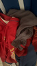 漢宮優(yōu)品周歲禮服男寶寶抓周衣服男童春秋新中式漢服秋裝兒童紅色衛衣套裝 嫣紅 100 曬單實(shí)拍圖