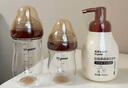 世喜新生兒防脹氣奶瓶0-6個(gè)月嬰兒玻璃奶瓶ppsu雙瓶套裝 玻璃+ppsu雙瓶組合 曬單實(shí)拍圖