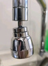 貝意品廚房洗菜盆水龍頭延伸器通用萬(wàn)向旋轉防濺水過(guò)濾器嘴家用凈水器 曬單實(shí)拍圖