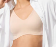 優(yōu)衣庫女裝AIRism無(wú)鋼圈文胸/舒適空氣衣輕氧Bra裸感無(wú)痕479192 31 米色 2XL 推薦E85 F85 B90 C90 D90 曬單實(shí)拍圖