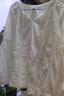 森馬（Semir）長袖襯衫女流蘇刺繡波西米亞風(fēng)2025秋白色寬松袖襯衣10A525105001 曬單實(shí)拍圖