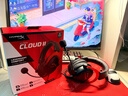 極度未知（HYPERX）颶風(fēng)2/颶風(fēng)3頭戴式有線(xiàn)游戲耳機原金士頓 FPS吃雞CSGO電腦手機Switch、PS5電競耳機被動(dòng)降噪耳麥 颶風(fēng)2黑紅-有線(xiàn)耳機 曬單實(shí)拍圖