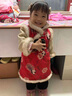 G.DUCKKIDS童裝漢服女童旗袍裙冬季24新款拜年服女孩過(guò)年衣服兒童裙子新中式 團圓棉衣裙 加絨 100 尺碼2~3歲【 90-100cm】 曬單實(shí)拍圖