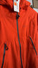 迪卡儂（DECATHLON）硬殼沖鋒衣男女春秋登山防風(fēng)防水單層夾克風(fēng)衣運動(dòng)外套MH500 2024 霞光橙（男女同款）- 亞洲款 新款上市 M 曬單實(shí)拍圖