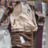 乖妮貓（GUAINIMAO）童裝女童套裝春秋冬裝2025款洋氣兒童網(wǎng)紅休閑運(yùn)動(dòng)加絨加厚兩件套 卡其色春秋款 160 碼 曬單實(shí)拍圖