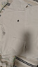 杰克·瓊斯（JACK&JONES）25年男裝T恤男夏季T恤舒適男士短袖涼感多色上衣純色水洗不易走形 本白色A06 L 180 曬單實(shí)拍圖