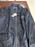 愛(ài)慕先生【春夏新品】23SS休閑男士立領(lǐng)開(kāi)衫長(cháng)袖夾克外穿上衣NS62J911 遠山黛80M L 175 曬單實(shí)拍圖