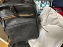 皮爾卡丹雙肩書(shū)包男士真牛皮商務(wù)大容量旅行電腦背包生日禮物實(shí)用高端輕奢 黑灰色【經(jīng)典款】 曬單實(shí)拍圖