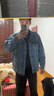 Levi's李維斯25年秋冬新款男士美式復古水洗做舊休閑牛仔夾克外套 淺藍 L 曬單實(shí)拍圖