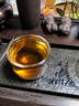 加厚扳指杯水晶不燙手個(gè)人用透明家用中式養生酒杯玻璃杯 4只裝100ml 曬單實(shí)拍圖
