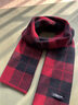 利伯100%純山羊絨圍巾男士冬季新款加厚保暖圍脖送爸爸生日禮物禮盒裝 酒紅色 180X30CM 曬單實(shí)拍圖