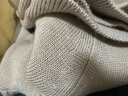 優(yōu)衣庫【狂歡價(jià)】男裝女裝羅紋圓領(lǐng)針織衫/長(cháng)袖毛衣毛衫478548 31 米色 L 曬單實(shí)拍圖