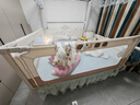 InnoTruth床圍欄床上圍擋安全護欄免打孔嬰兒床圍兒童防摔擋板兩面床邊二面 【1.8+2米】-米小象兩面裝 曬單實(shí)拍圖