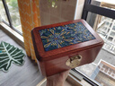花梨木實(shí)木首飾盒珠寶輕奢高檔盒子國風(fēng)紅木黃金手飾收納新婚禮物 般若花-花梨木實(shí)木首飾盒 曬單實(shí)拍圖
