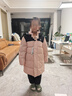 巴拉巴拉童裝兒童長(cháng)款羽絨服冬裝男童女童極寒戶(hù)外拼接撞色外套 夢(mèng)幻粉(白鴨絨)60308 130 （充絨量158g） 曬單實(shí)拍圖