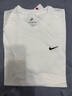 耐克（NIKE）男子運(yùn)動(dòng)T恤夏季簡約舒適純棉圓領(lǐng)運(yùn)動(dòng)服BV0508-100 白  L  曬單實(shí)拍圖