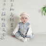DOMIAMIAKIDS新生兒見(jiàn)面禮嬰兒禮物滿月母嬰寶寶衣服套裝送禮高檔用品周歲 藍(lán)色古風(fēng)A冬季 66cm （建議0-6個(gè)月寶寶） 曬單實(shí)拍圖