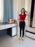 貓人秋褲女單件薄款莫代爾無(wú)痕女士保暖褲打底褲秋冬季緊身潮流襯底褲 黑色 M 曬單實(shí)拍圖