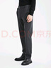 利郎青年商務(wù)男裝【四面彈力】休閑褲男肌理TR薄絨通勤長(cháng)褲Q4DXK601 深灰 37 (185/94B) 曬單實(shí)拍圖