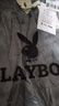 花花公子（PLAYBOY）褲子男士闊腿休閑褲男秋冬季直筒美式復古運動(dòng)燈芯絨衛褲 曬單實(shí)拍圖