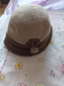 巴哈兔子中老年人冬天帽子老太太媽媽保暖加絨毛呢盆帽洋氣新年送禮物 咖啡色[單帽內里加絨] 曬單實(shí)拍圖