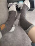 夢(mèng)特嬌襪子男士秋冬季100%純棉運動(dòng)中筒襪7A抗菌防臭襪厚款透氣耐磨棉襪 曬單實(shí)拍圖
