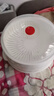 日本微波爐加熱蒸籠食品級家用加水雙層加厚容器皿蒸屜蒸盒蒸格 【圓形雙層】微波爐專(zhuān)用 （無(wú)異 微波爐蒸籠 耐高溫耐低溫 曬單實(shí)拍圖