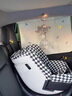 HBR 虎貝爾E360pro兒童安全座椅0-12歲寶寶嬰兒車(chē)載汽車(chē)用通風(fēng)嬰兒安全座椅E360pro-黑白格 曬單實(shí)拍圖