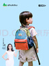 SHUKIKU兒童書(shū)包幼兒園背包防丟失小書(shū)包防潑水超輕雙肩包橙紅S+碼 曬單實(shí)拍圖