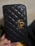 CHARLES&KEITH經(jīng)典菱格鏈條小方單肩斜挎包包女包生日禮物CK2-70160131 Black黑色 小包 曬單實拍圖