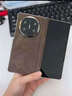 彩系銀邊華為MateX6手機殼超薄X6折疊屏后蓋mate皮質(zhì)高級感素皮x3保護套鏡頭全包x5典藏版x6皮套 手機殼皮套 方形電鍍【銀邊單殼】羊巴皮紋/栗色 華為 Mate X6 曬單實(shí)拍圖
