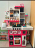 Eve Stone SPECIAL GIRL LIKE YOU女孩玩具兒童廚房玩具3-6歲套裝仿真廚具做飯玩具過(guò)家家小廚房4歲 超大號100cm+烤面包機+101件套紅 男女孩6-12寶寶1到3歲生日 曬單實(shí)拍圖