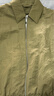 AMIPARIS【秋冬新品】男士同色ADC尼龍合身夾克 愛(ài)心拉鏈夾克 298青銅色 HJK831.PA0035 S 曬單實(shí)拍圖