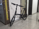 大行（DAHON）折疊自行車(chē)20英寸8速鋁合金D8碟剎版KBA083暴龍款  黑色 曬單實(shí)拍圖